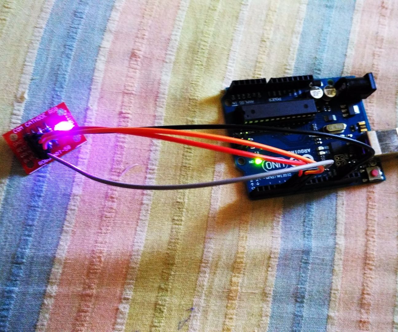 Laptop Controlled Rgb Led V.1