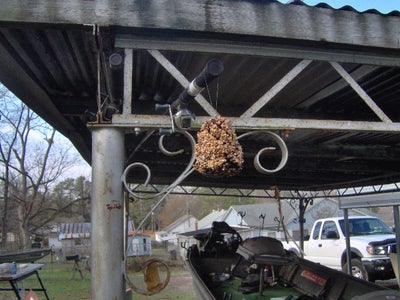 Step 7- Hanging the Pine Cones