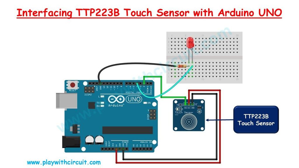 TTP223B Touch Sensor With Arduino : 7 Steps (with Pictures) - Instructables