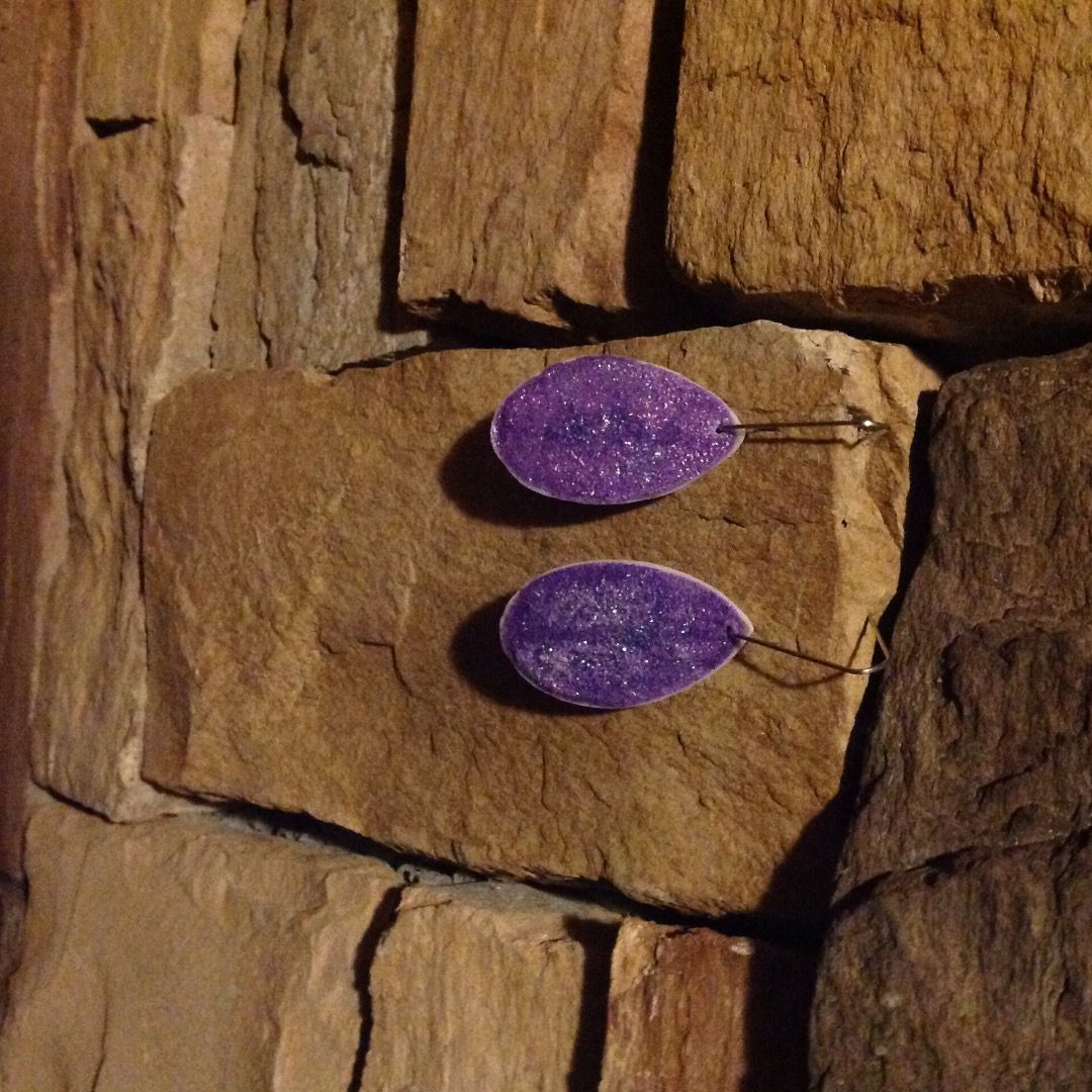 Great Glitter Earrings 3 Steps (with Pictures) Instructables