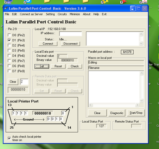 Home Automation/ Control a Relay With Your Parallel Port
