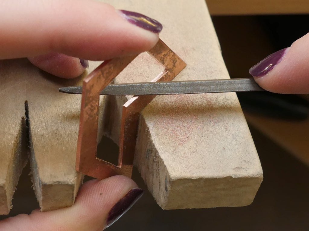 Jewelry Class Piercing Sheet Metal 7 Steps Instructables