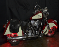EZ-EL Wire Red Vintage Motorcycle Step-By-Step Tutorial