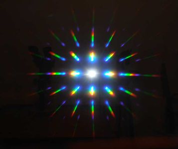 Animated LED Crystal Shadow Box