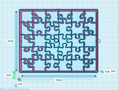 Convert the Puzzle Design for Tinkercad (or Other Program)