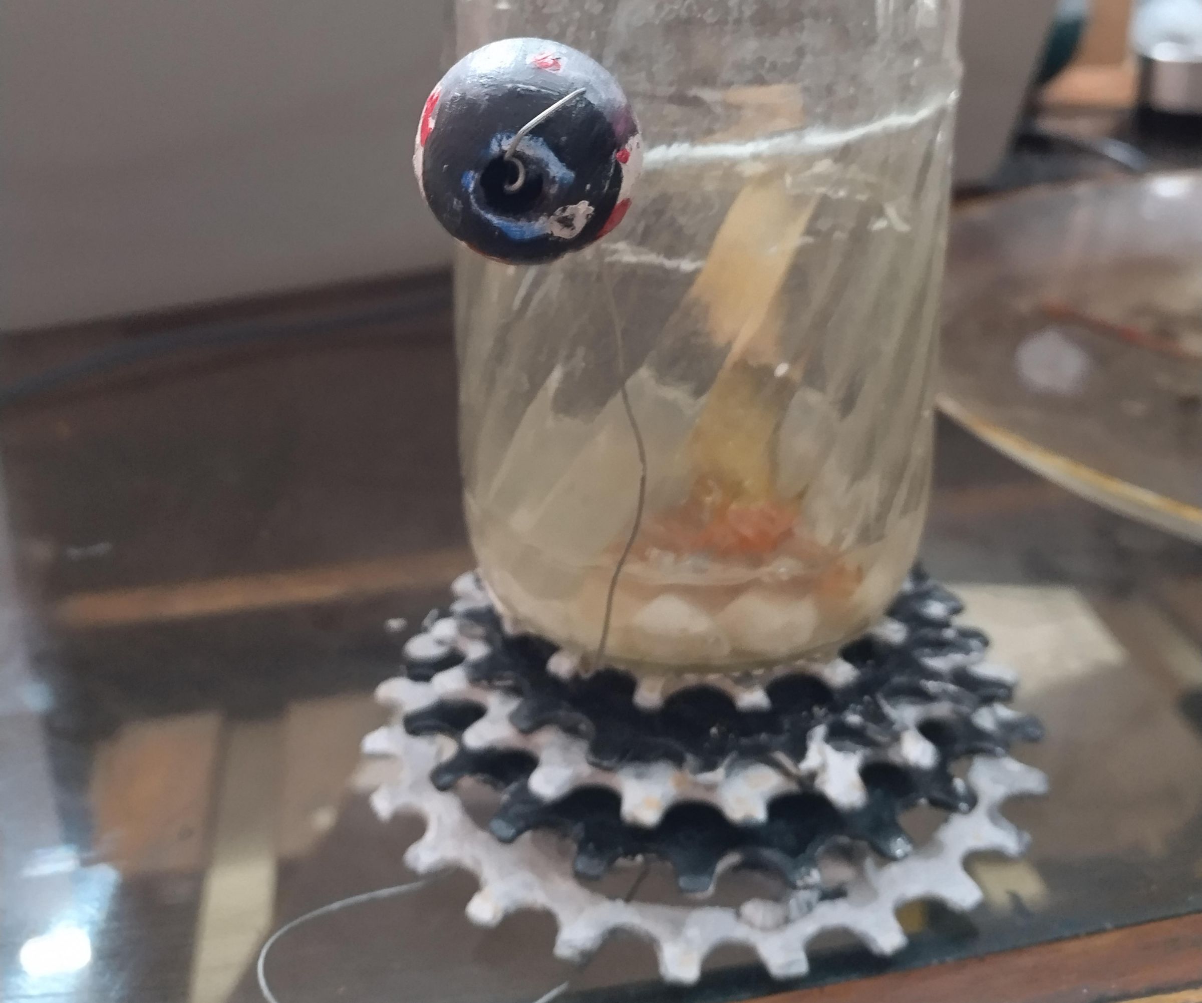 Decorative Coaster - Creepy and Glowing