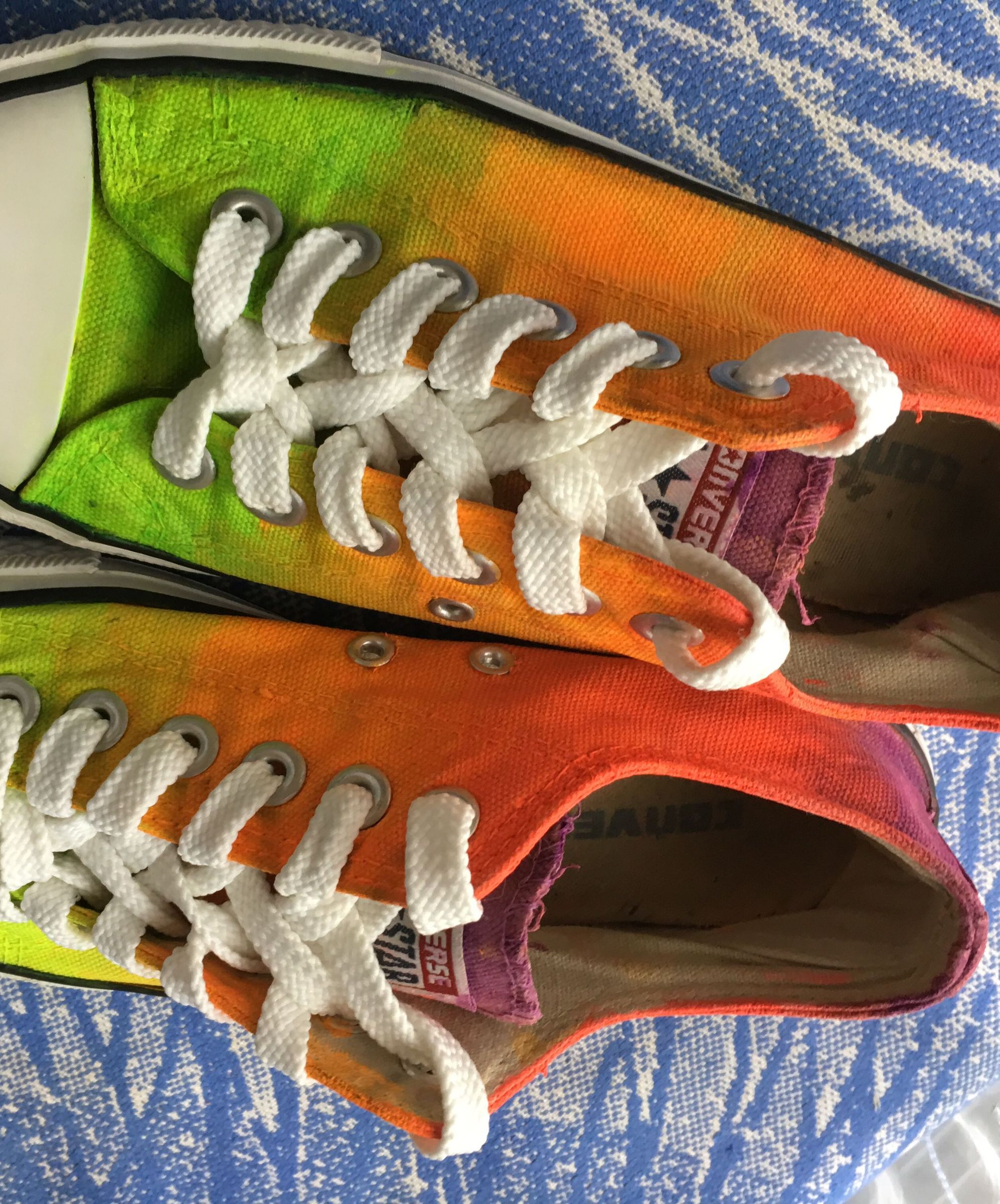 Shoes Improvement With Paint