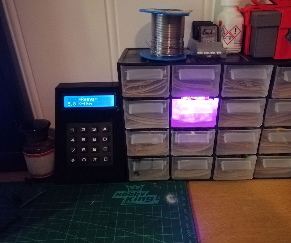 Resistor Storage Location System "Resys" 7 Steps (with Pictures