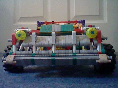 Knex Car With Large Trunk Space (Updated).