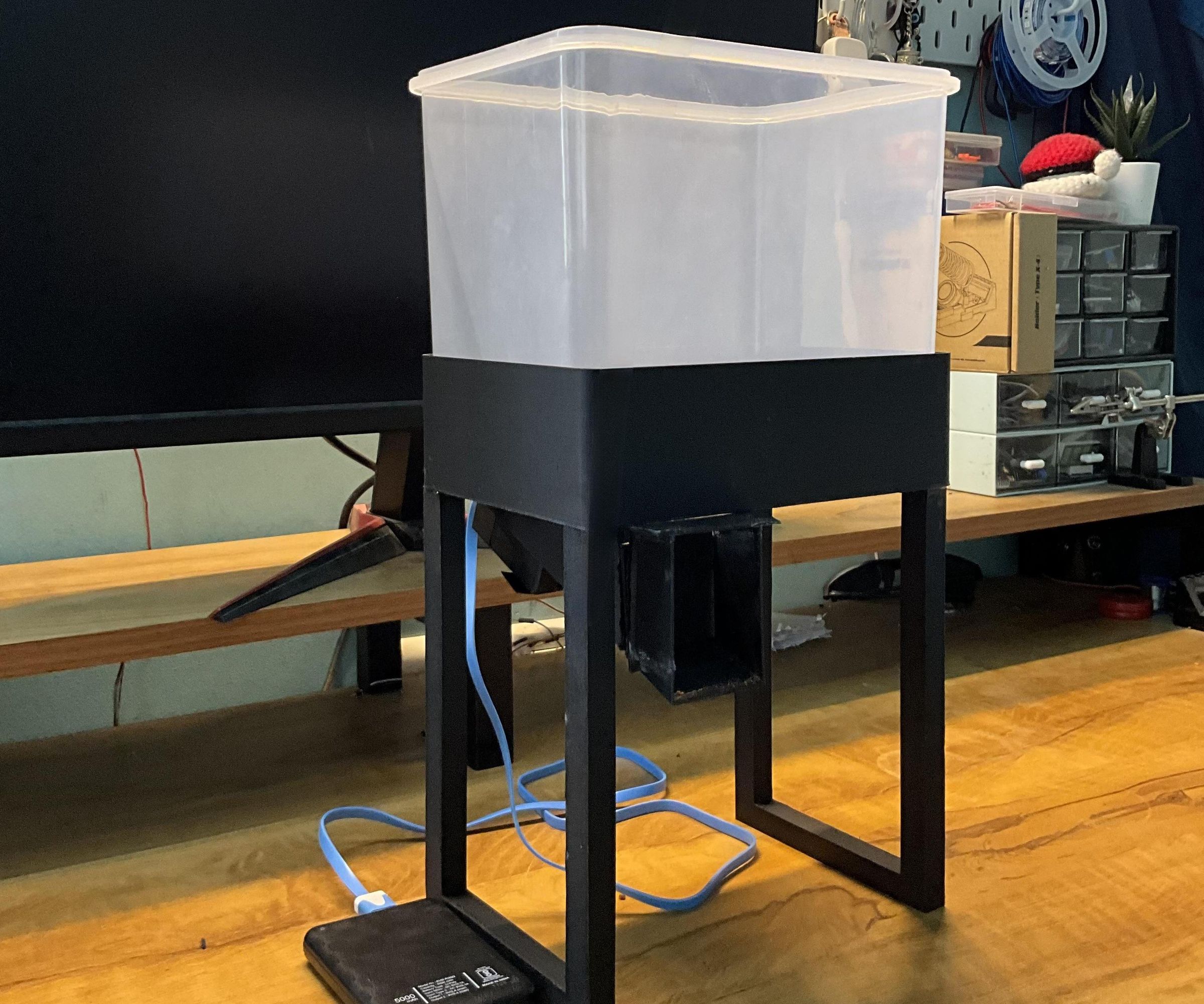 AlfredBot: Feed Your Pet From Anywhere in the World! a Pi Pico W Powered, Telegram Interfaced Pet Food Dispenser