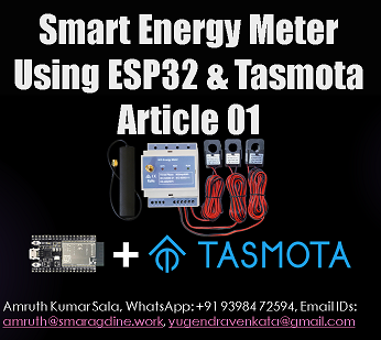 Smart Energy Meter Using ESP32 & PZEM004T V3.0 - Flashing ESP32 With Tasmota