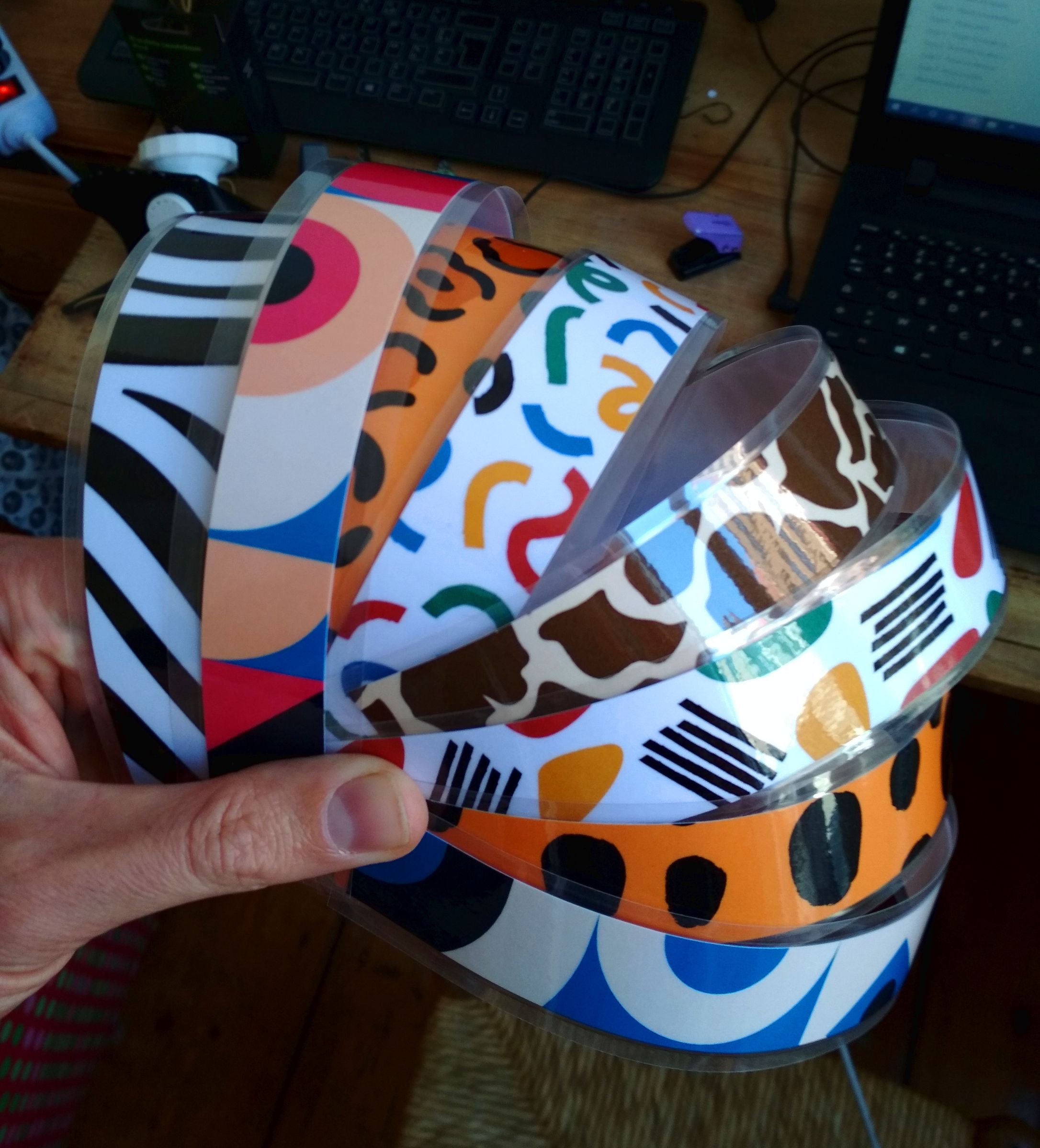 Face Shield Against COVID With Laminator or Hair Straightener 9 Steps