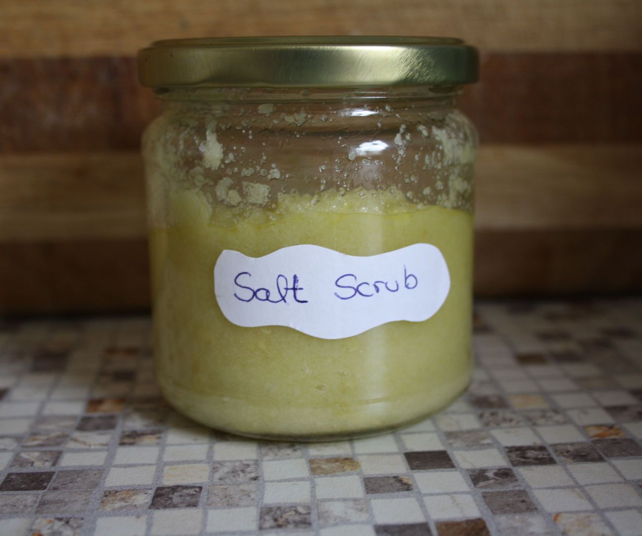 Ginger Salt Scrub for Your Feet