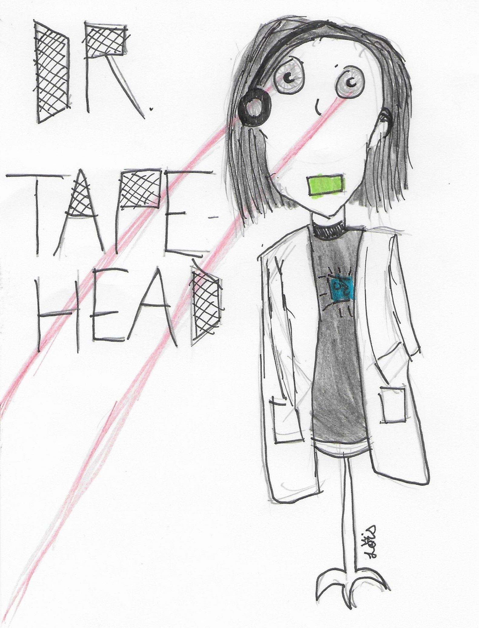 Dr. Tape Head Undead Media 11 Steps (with Pictures) Instructables