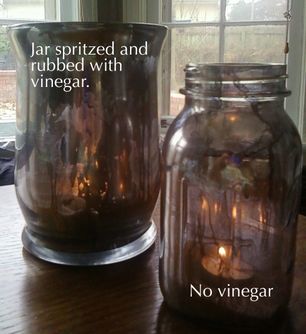 Wedding Mercury Glass Jars
