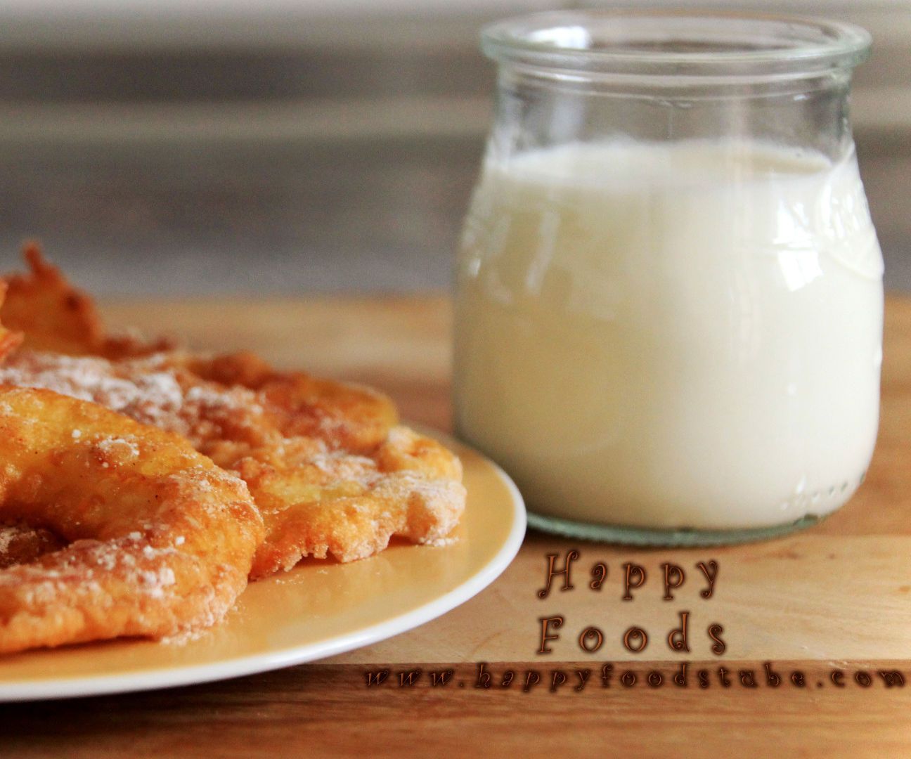 Fried Battered Apple Rings