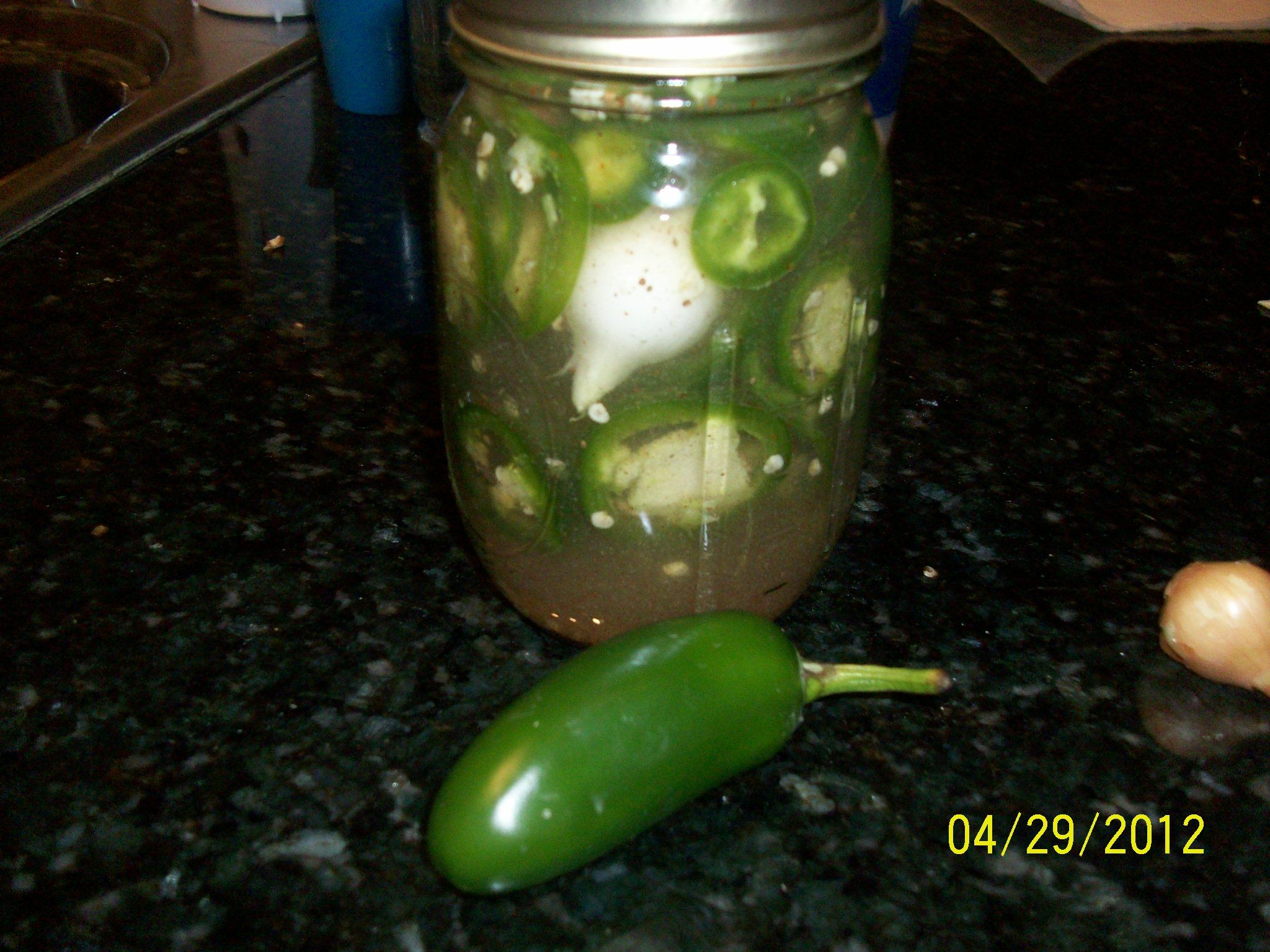 Easy Pickled Jalapenos