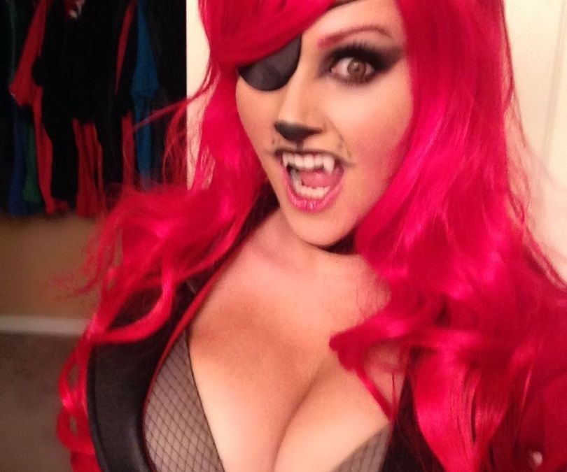 Fangs DIY Using Fake Nails