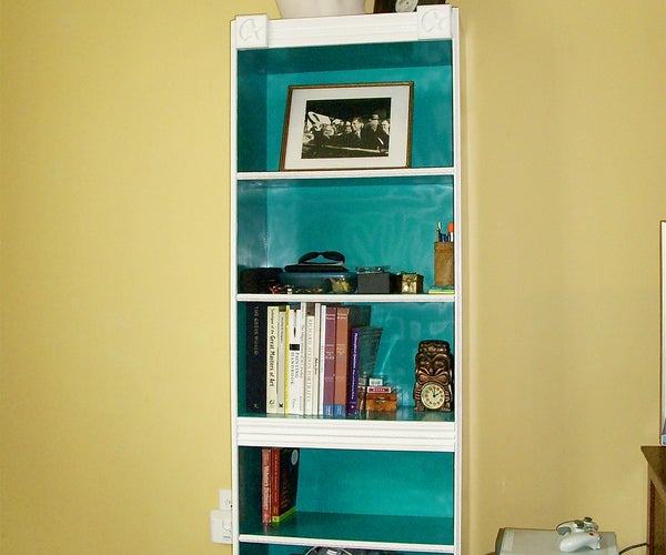 Make an Old Bookshelf Gallery Worthy!
