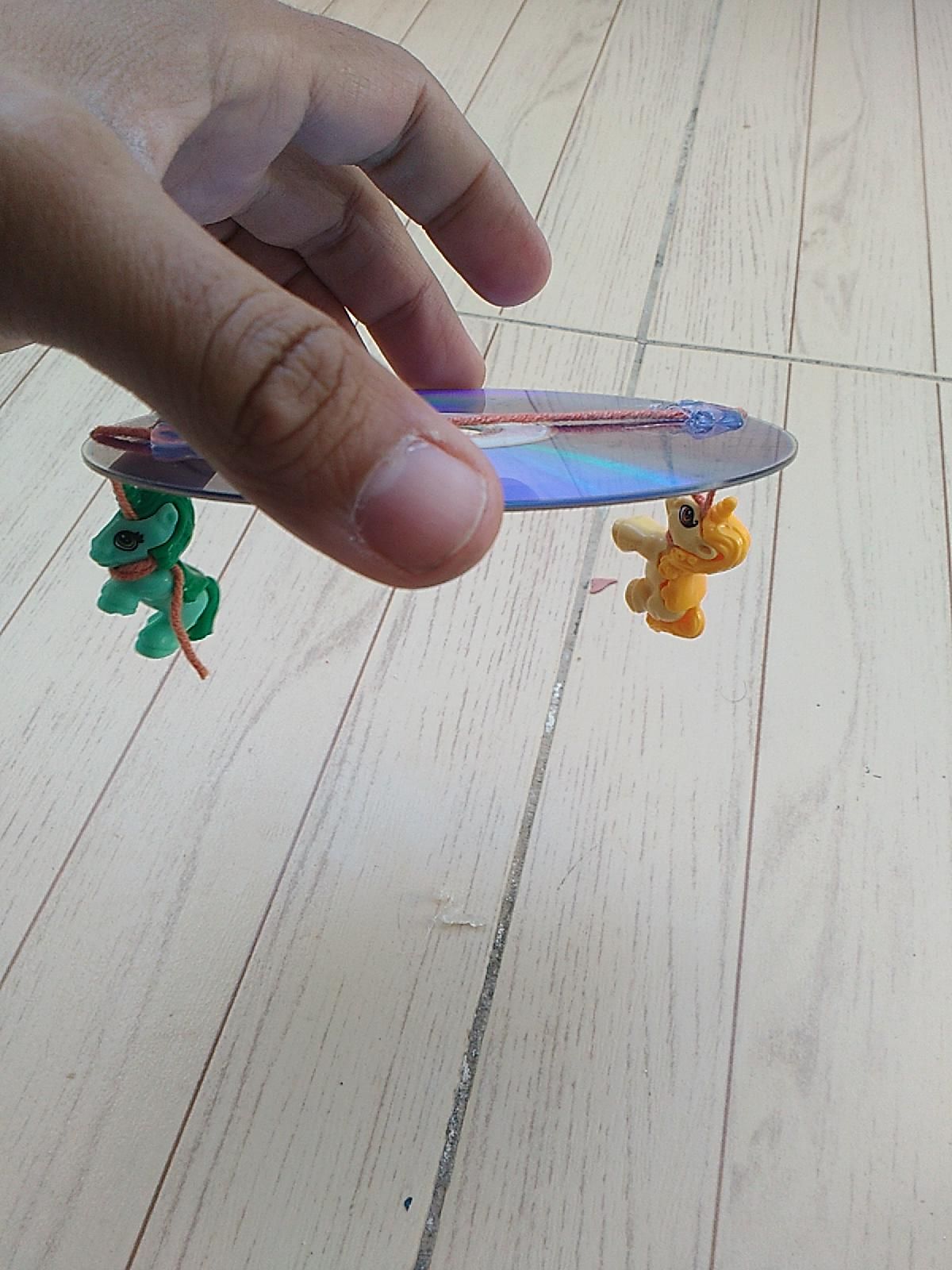 How I Made a Simple Solar Carousel for My Kids Solar Merry Go Round