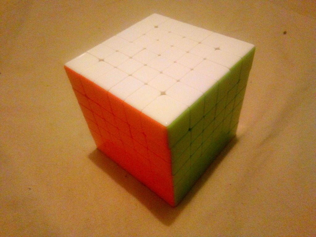 How to Solve a 6 by 6 by 6 V-Cube (Rubik's Cube)