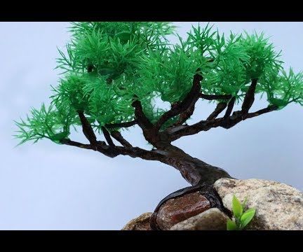DIY Artificial Bonsai Plant Using Paper and Clay! : 7 Steps (with Pictures)  - Instructables
