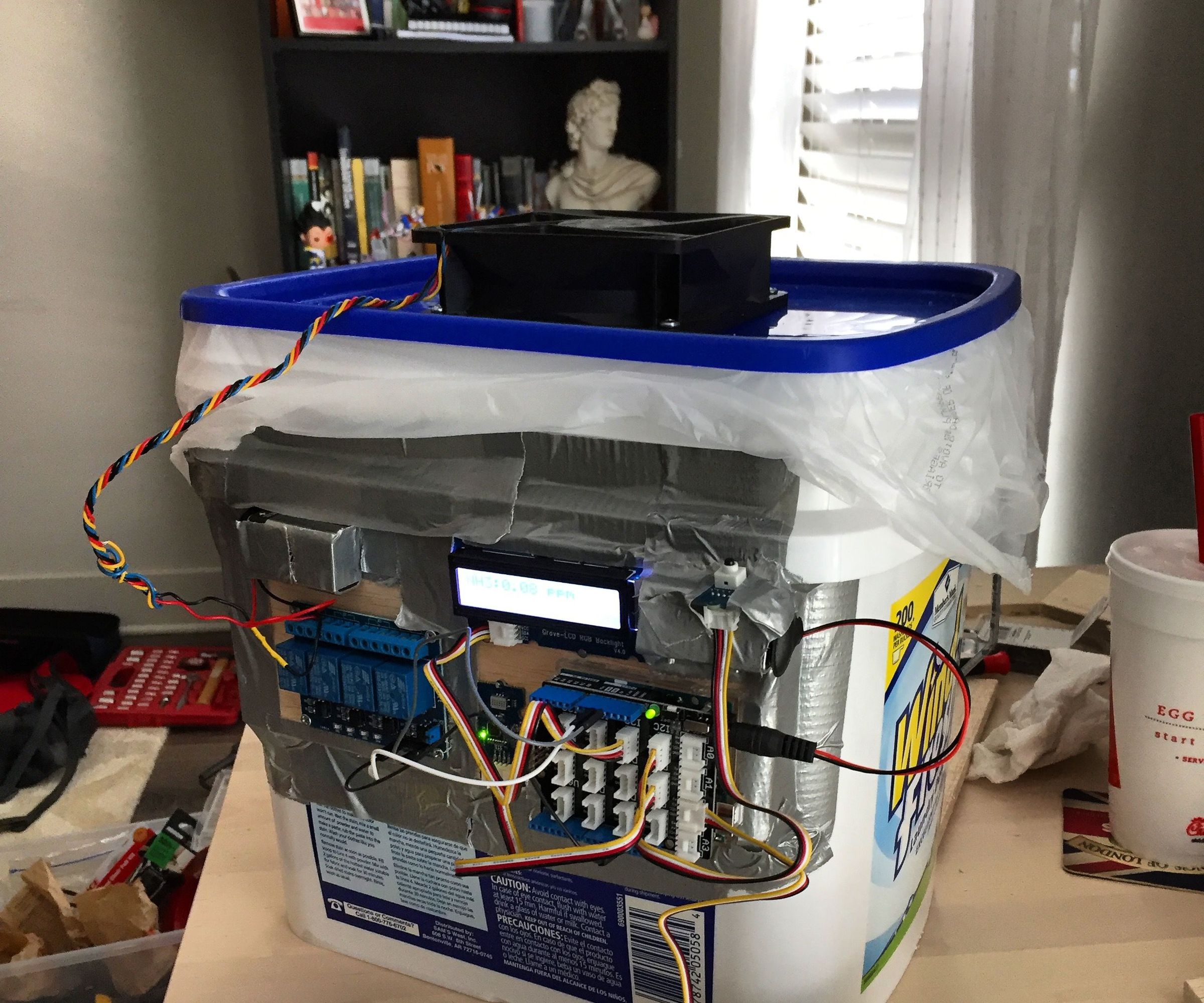 Environmental Pollution Visualization Machine