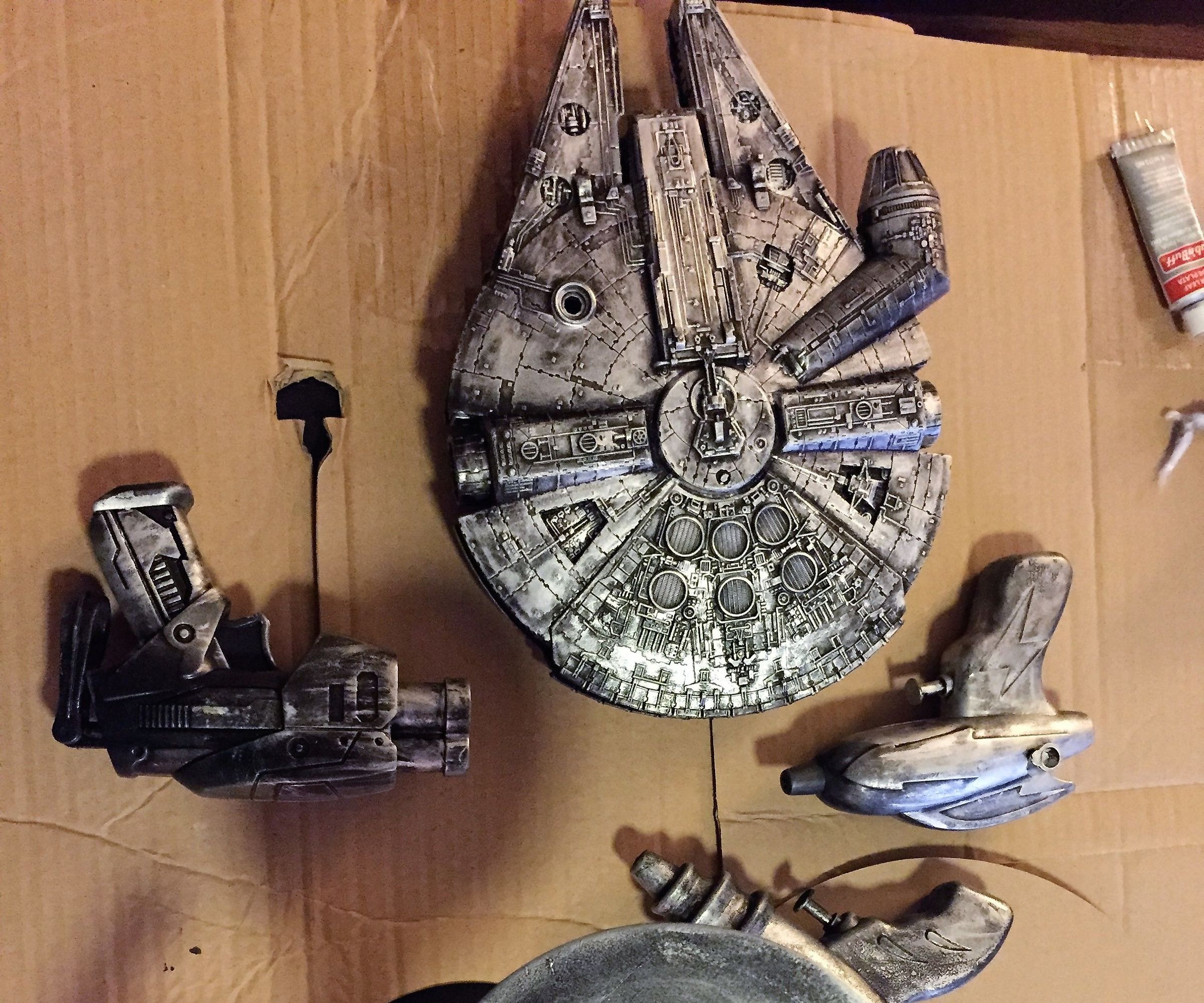 Vintage Dieselpunk Spaceships