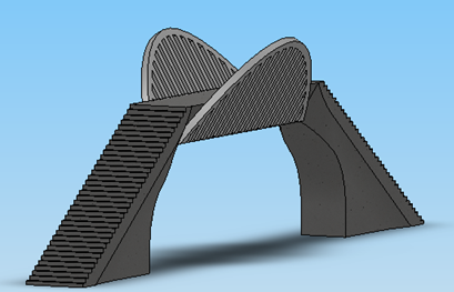 Leaf Inspired Bridge
