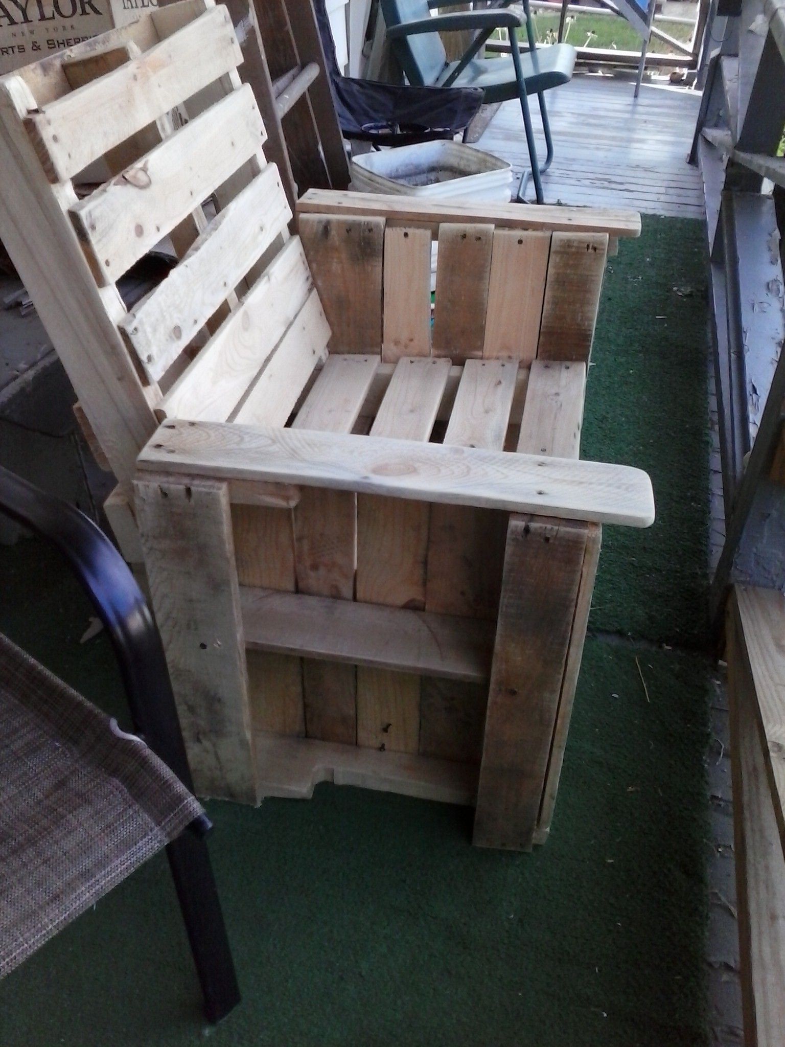 Pallet Chair 6 Steps (with Pictures) Instructables