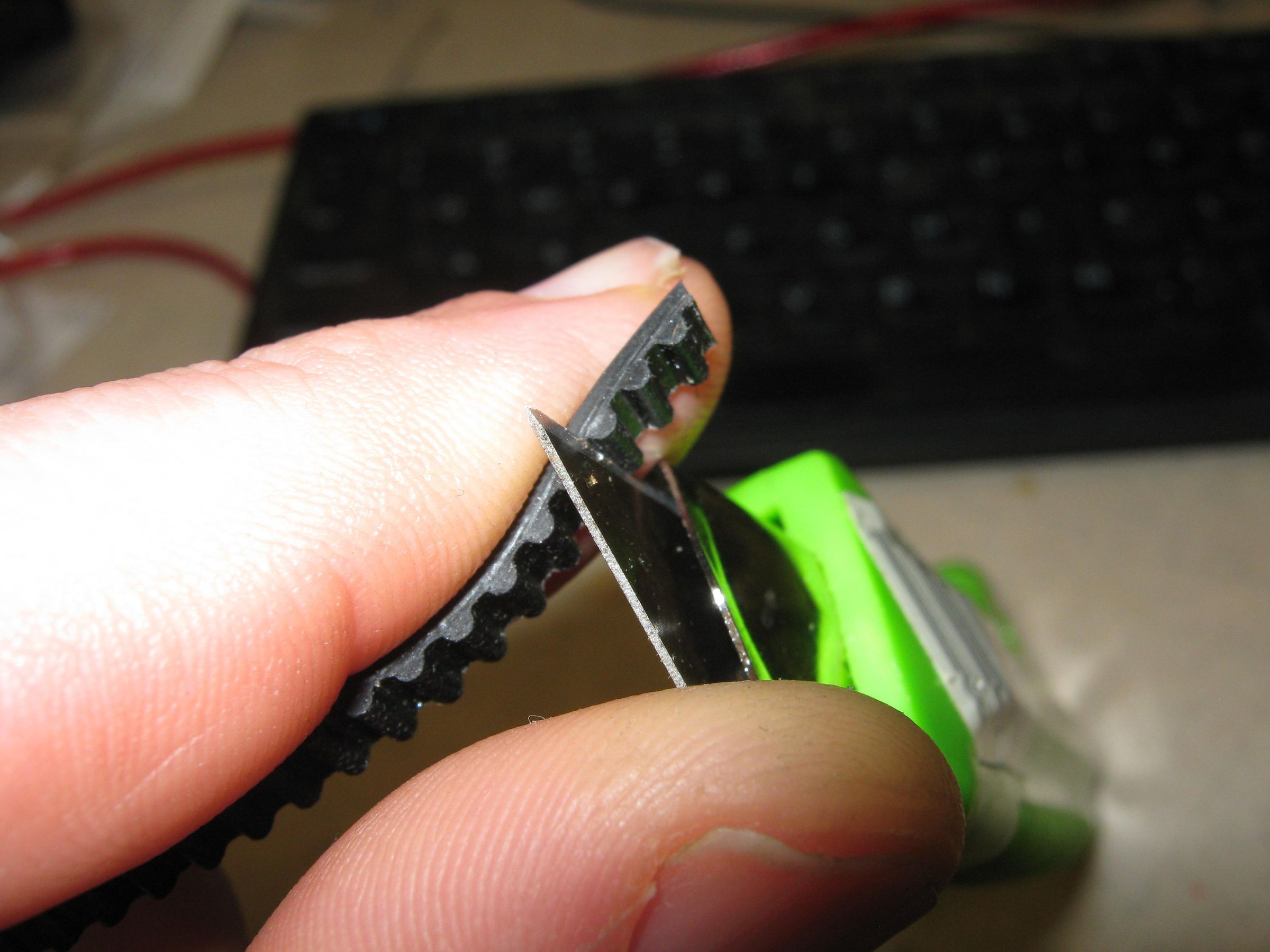 Making Timing Belts & Robot Tank Treads Using Scarf Joints Splicing