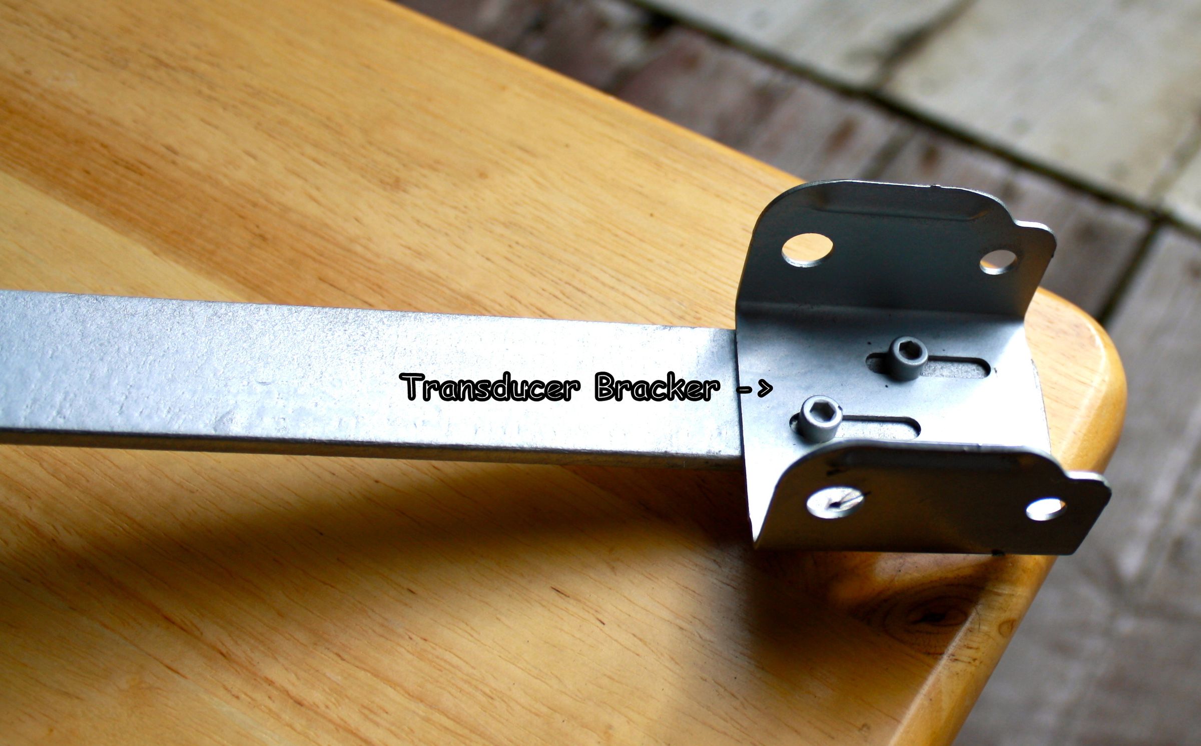 Adjustable Depth Finder Transducer Bracket Instructables