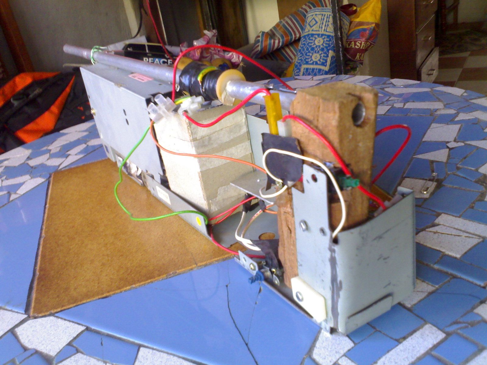 The Making of a Powerful Low Cost Coilgun Which Is Portable