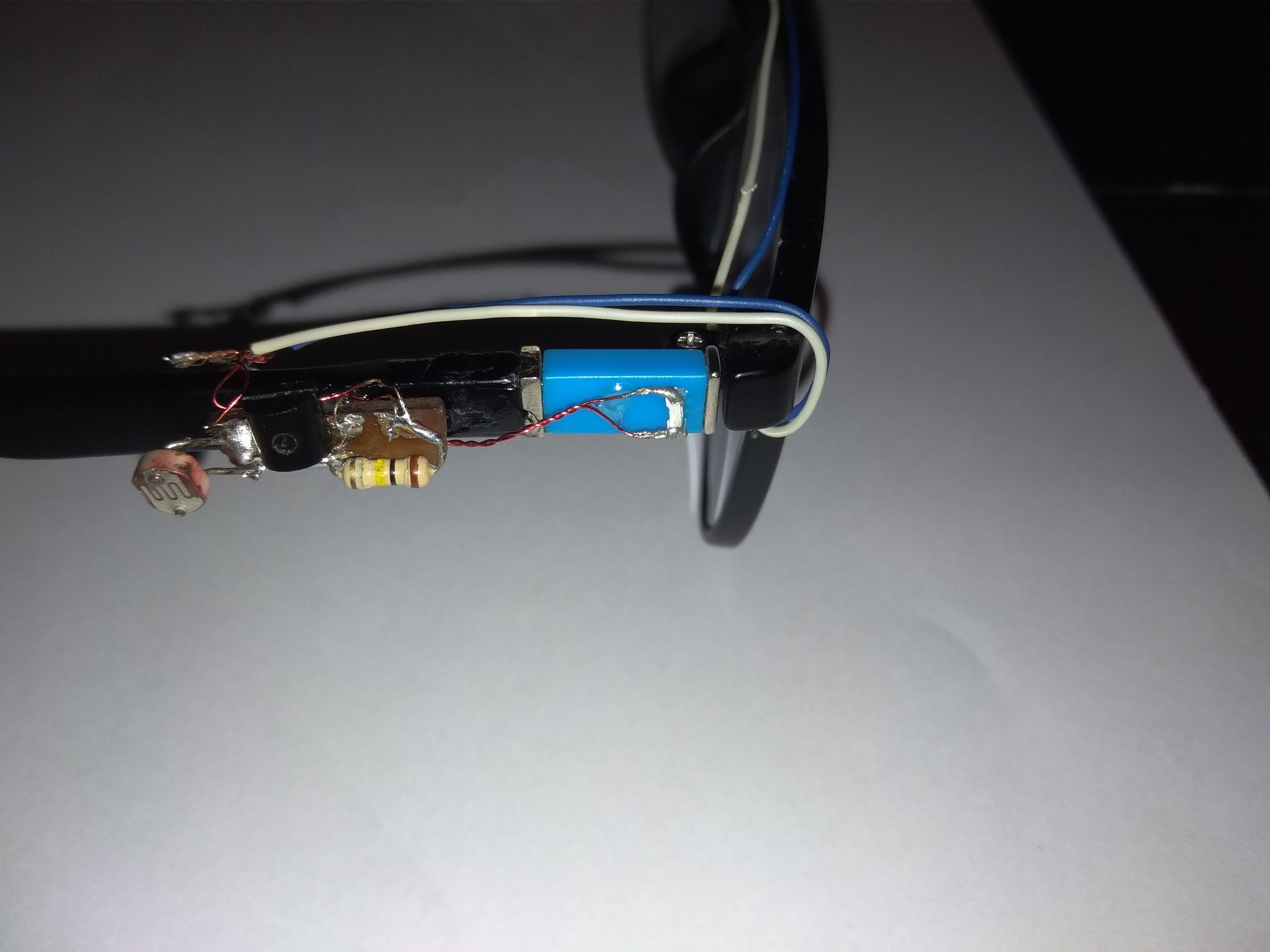 LEDs Glasses 3 Steps Instructables