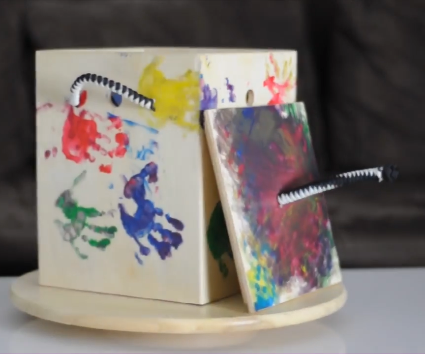 Mitered Box With Paracord Handles