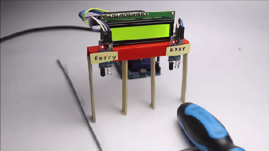 Arduino People Counter Machine DIY