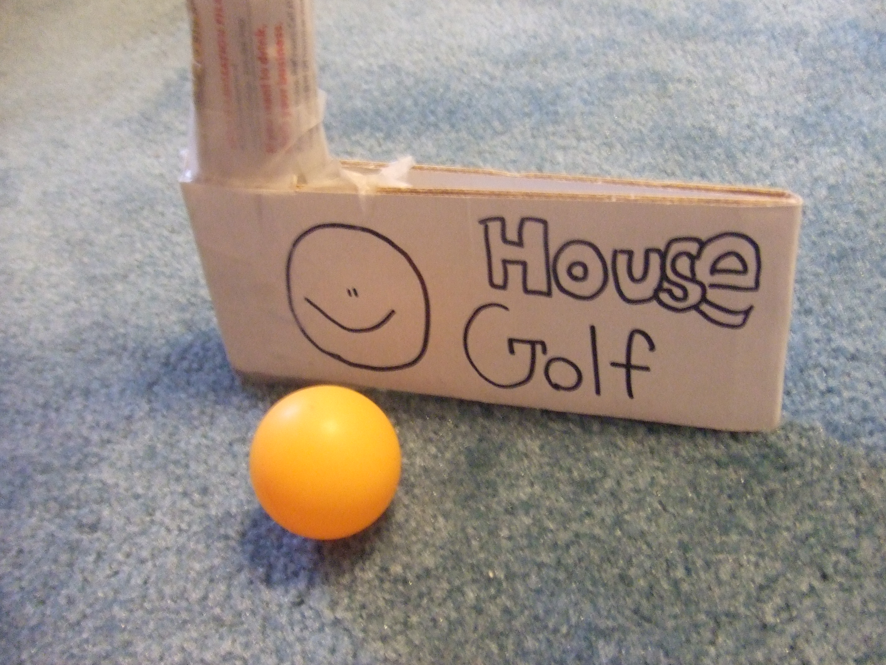 Indoor Ping Pong Golf With Your Family