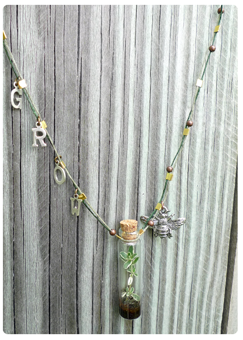Portable Terrarium Necklace