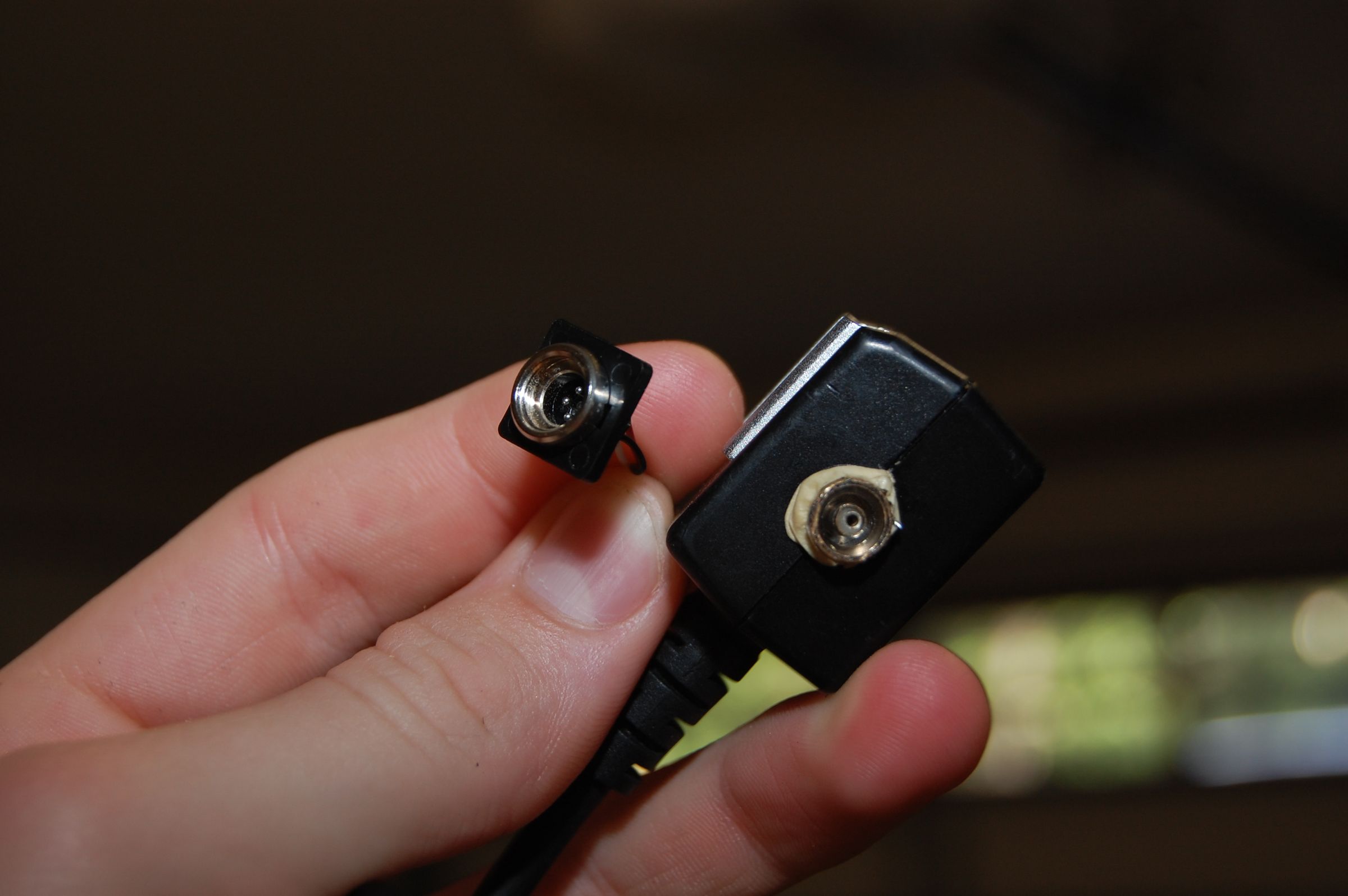 Add a Pc Sync Jack to a Nikon Sc28 Ttl Cable (use Auto Settings for an