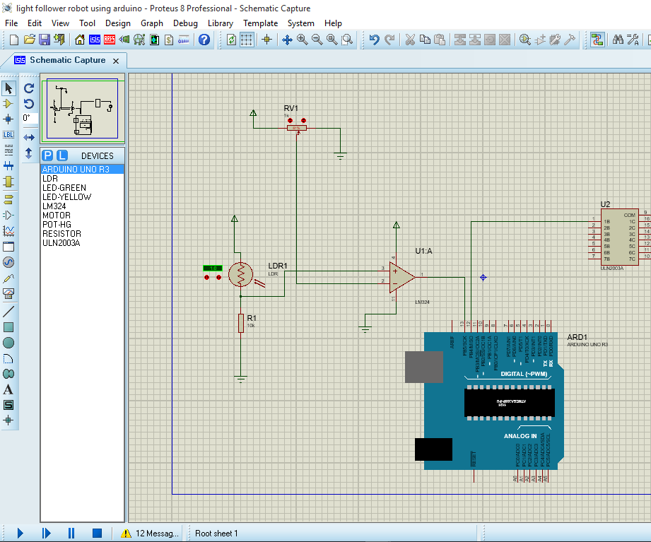 Light Follower Robot Using Arduino