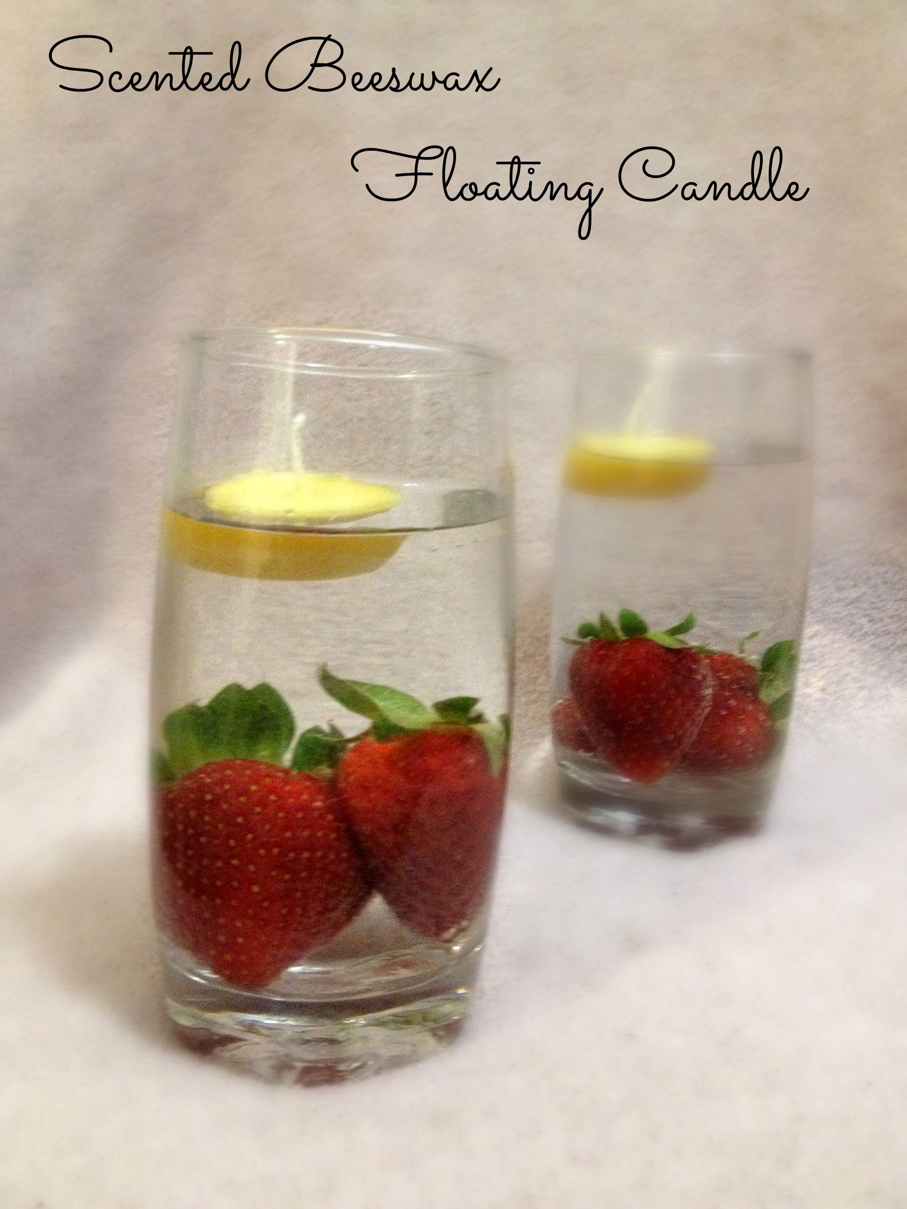 Scented Beeswax Floating Candles (Nature's Air Purifier) 7 Steps