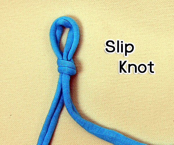 How to Make a Crochet Slip Knot (slip Loop)