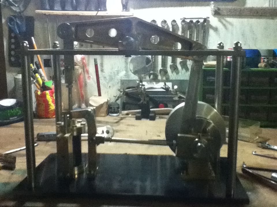 Air Powered Steam Engine