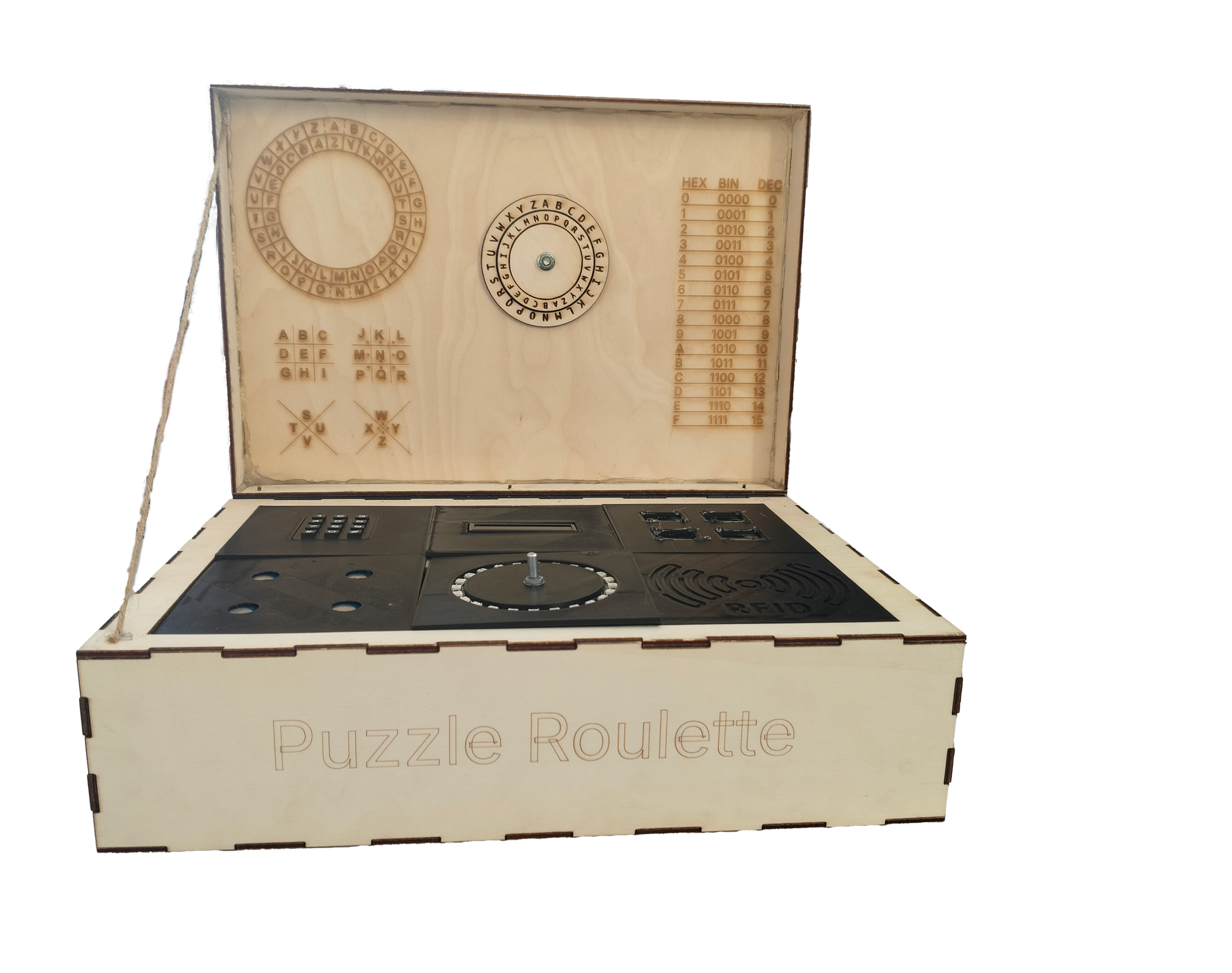 Control Roulette Puzzle Puzzle Roulette : 4 Steps - Instructables