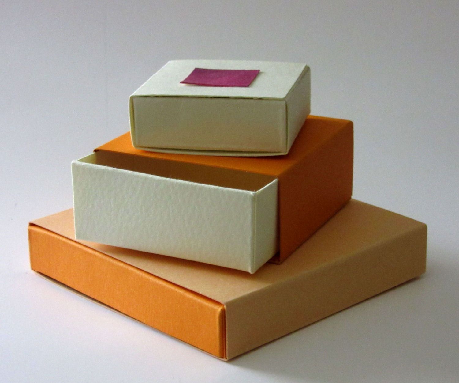 Simple Cardboard Sliding Gift or Storage Box