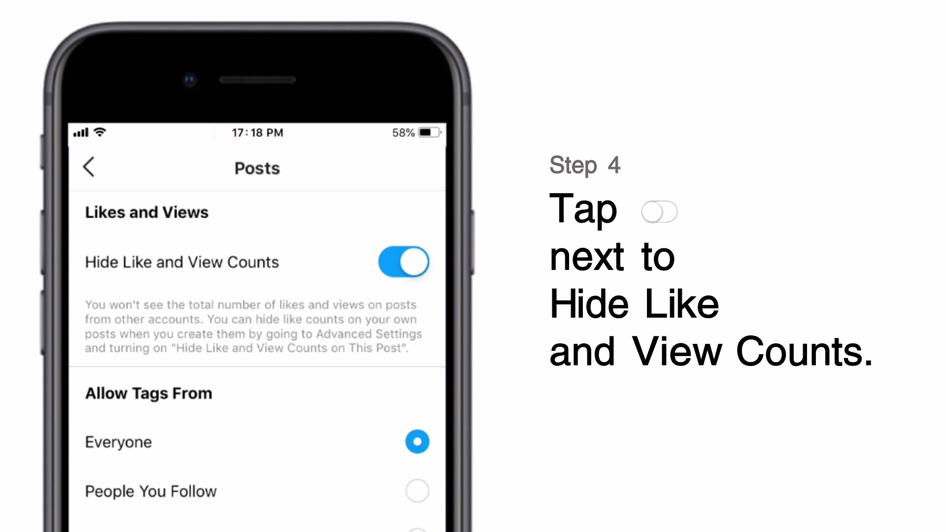 How to Hide Like and View Counts on Instagram 3 Steps Instructables