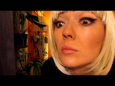 Add Dramatic Fake Eyelashes
