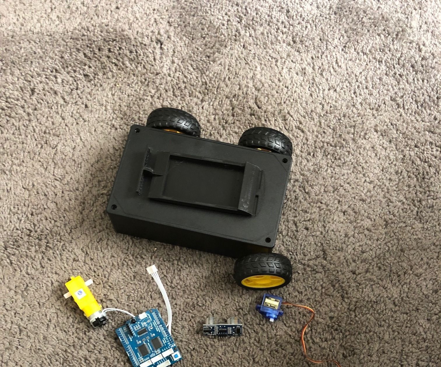Obstacle Avoiding Robotic Car