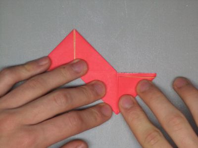 Fold Both Ends to a Point
