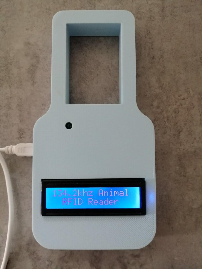 Animal Micro Chip Scanner RFID Reader Arduino : 4 Steps (with Pictures ...